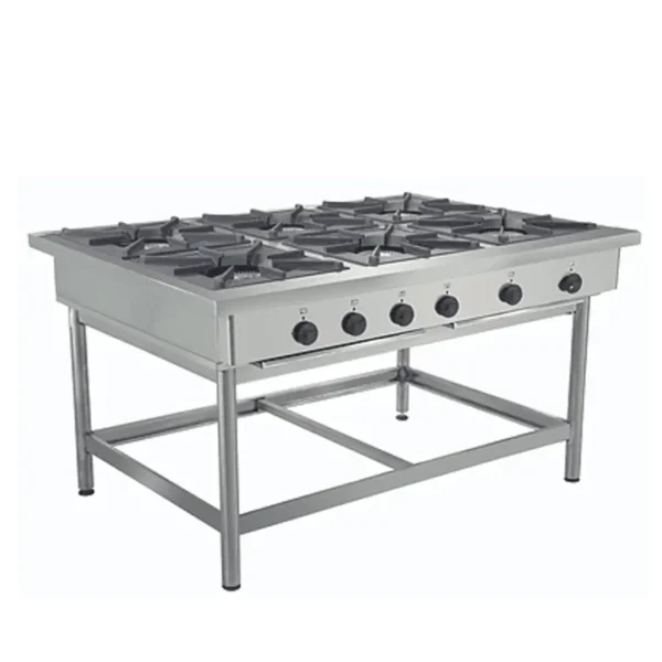 Anafe Maigas 6 Quemadores 43 x 43 GLP