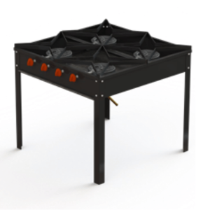 Anafe Industrial A4P-18AB ECO a Gas