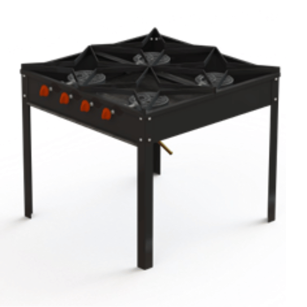 Anafe Industrial A4P-18AB ECO a Gas