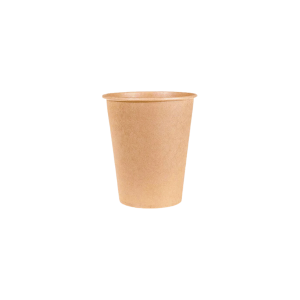 VASO POLIPAPEL UNA CAPA KRAFT 6 OZ