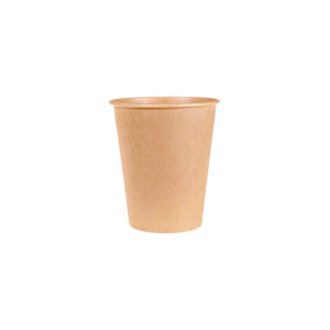 VASO POLIPAPEL UNA CAPA KRAFT 8 OZ