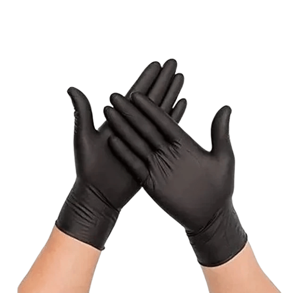 GUANTES DE NITRILO NEGRO