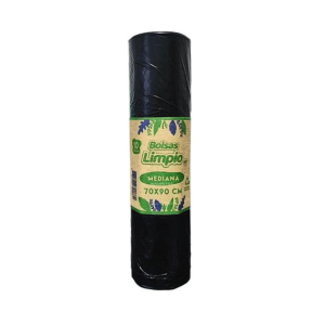 Bolsa basura Limpio 70x90 (Rollo 10 un)