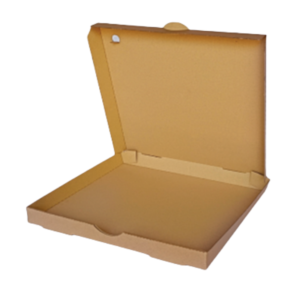 Caja Pizza Chica 23x23x4,4 cm Kraft