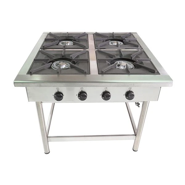 Anafe Industrial 4 Parrillas 43×43 cm Gas Natural Maigas 6EA96
