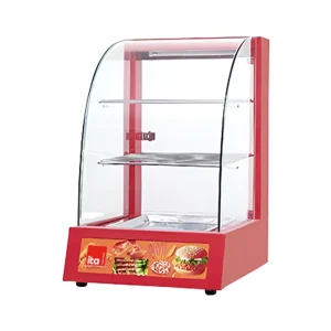Vitrina Mantenedora de Calor ITA 380x480x610 1 Bandeja Roja